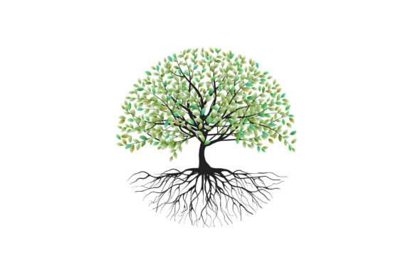 Download Feminine Tree Logo with Circular Shape - Premium Bundle
